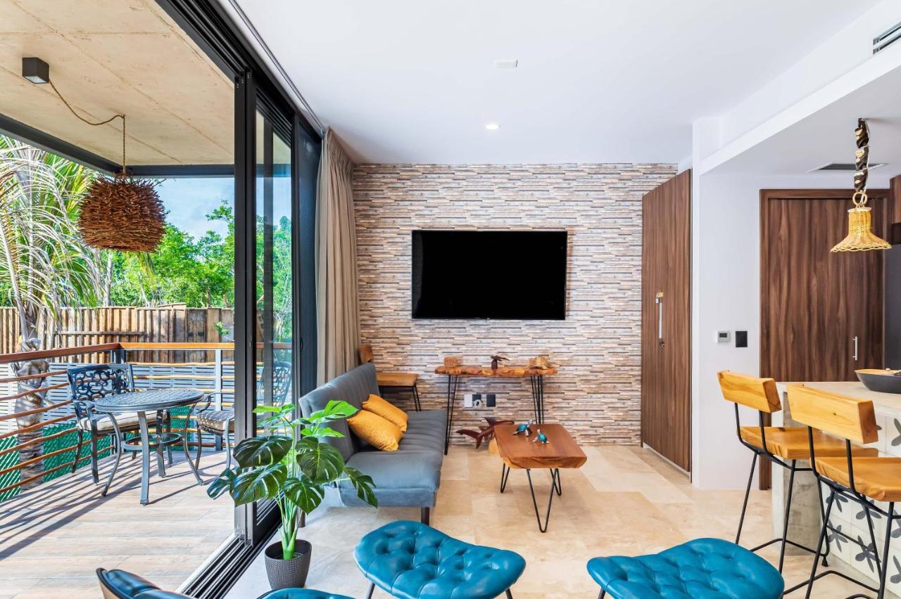 1br Private Cenote Jungle View Gym 24 7 Security - Xalet B204 Apartamento *